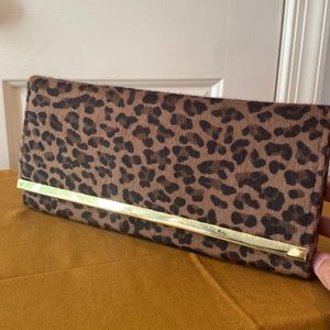 Leopard Clutch